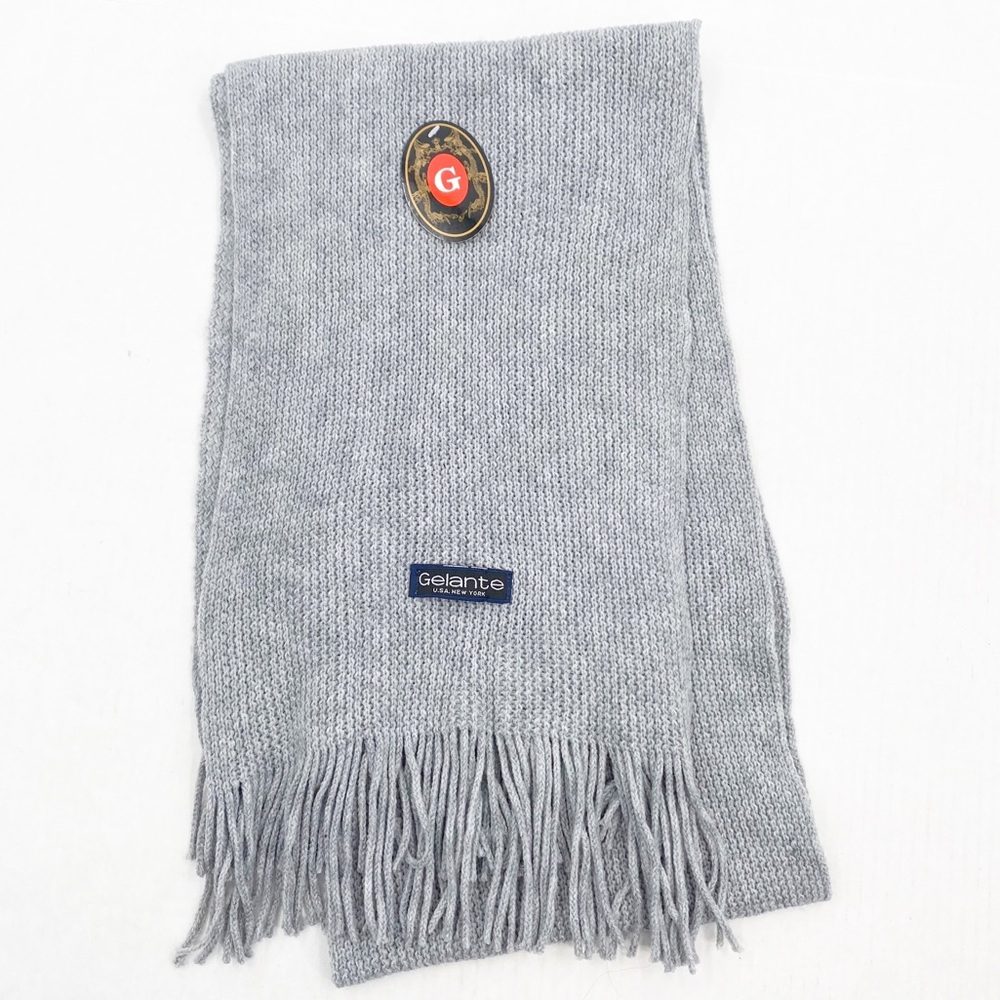 GELANTE I Scarf Gray NWT